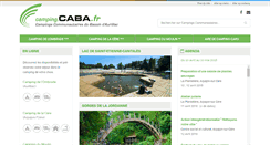 Desktop Screenshot of camping.caba.fr