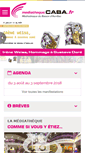 Mobile Screenshot of mediatheque.caba.fr